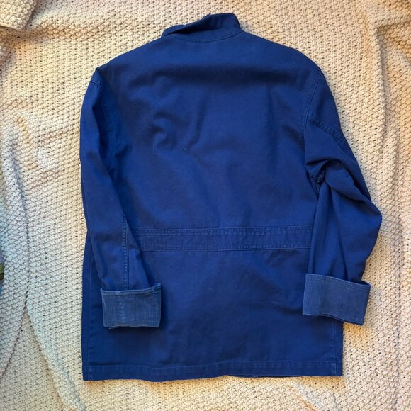 Vintage Lands End Barn Chore Coat 💙 Size M, Dark Blue - Picture 2 of 9